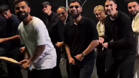 Viral kohli trading dance