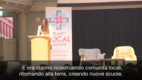 (BRISTOL, 30 SETTEMBRE 2023) - #PLANET LOCAL SUMMIT “INTERVENTO DI TIZIANA ALTERIO!!” (IL TEMPO DEGLI ARROGANTI È FINITO...)