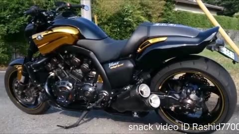 BEST SUPER MOTORCYCLE LIKE A ROCKET Black Gold Harley Davidson — Black Gold Harley Davidson ,