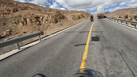 RODE TO EVEREST - DAY 11 - SHORT VERSION. RIDE TO NEW TINGRI. (TIBET)