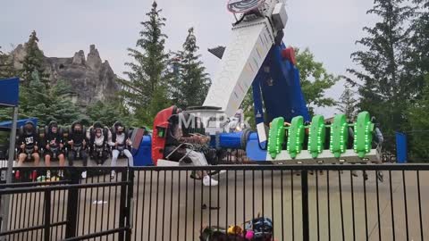 Wonderland Shockwave Canada's - Amusement - Psyclone - Kings Dominion - Roller Coaster