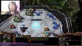 starcraft2 zerg v protoss on waterfall one of my old games, got beaten..