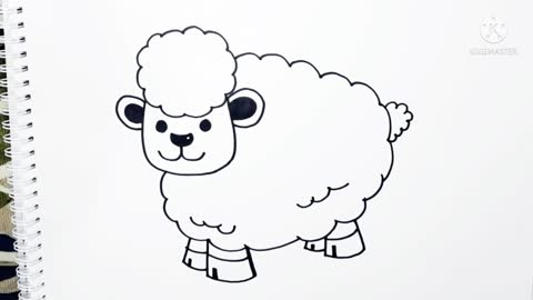 How to draw a sheep