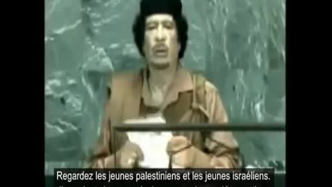 Discours de Kadhafi à l'ONU le 23_09_2009 (Stfr)