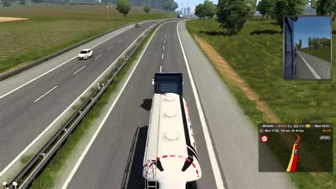 ETS2. Driving Prague-Wroclaw