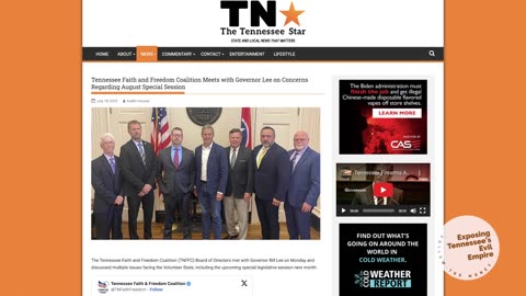 Episode One - Aaron Spradlin and the Tennessee Faith and Freedom Coalition