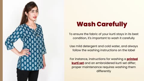 Essential Maintenance Tips for Taking Care of Kurtis