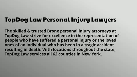 Bronx Personal Injury Lawyer