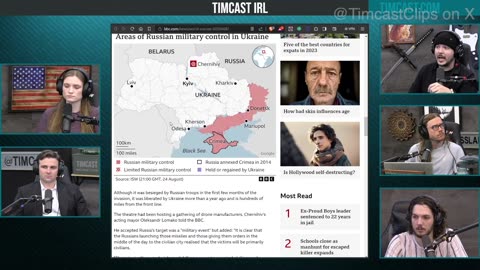 Timcast IRL - Russian State TV Threatens to Nuke US