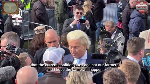 Huge Dutch Farmer Protest