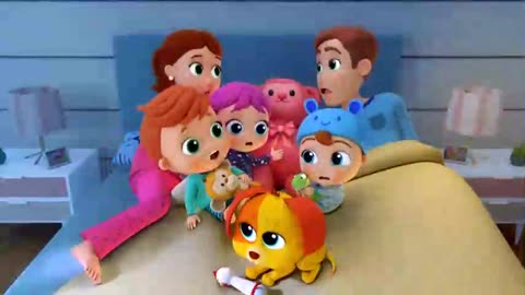 Ten in the bed (Family Edition)Little Angle Kids Songs Nursery Rhymes