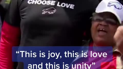 "This is joy, this is love and this is unity"