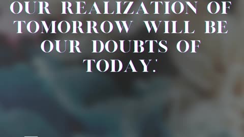 The only limit to our realization of tomorrow #rumbleviral #quotes #reels #rumbleshorts