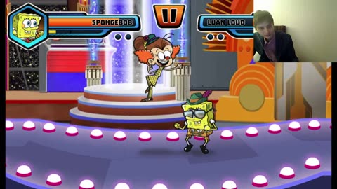 SpongeBob SquarePants VS Luan Loud In A Nickelodeon Super Brawl World Battle With Live Commentary