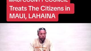 Lahaina: Everybody's homeless, being kicked out of their hotels. There is no help.