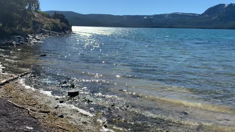 Central Oregon – Paulina Lake “Grand Loop” – Pure Clean Volcanic Lake Water