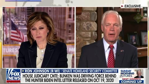 Sen. Ron Johnson: New Emails Show Tony Blinken Lied to US Senate About Meeting with Hunter Biden