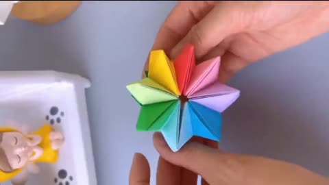 #折纸#creative handmade#handmade origami#fold paper infinitely