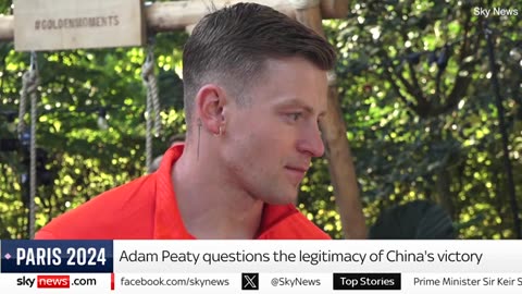 Swimmer Adam Peaty questions legitimacy of China's victory