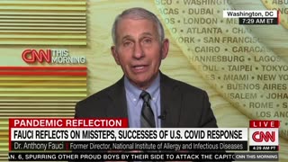 Flip Flop Fauci on Masks being only 10% Effective — Who else is tired of this clown?