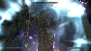 Skyrim - Killing a Dragon Priest With a Greatsword While Sneaking