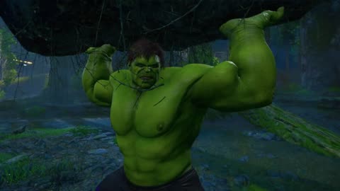 THe hulk combat game play HD graphic Marvel