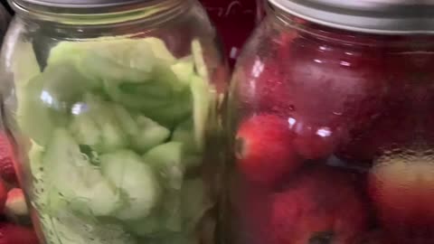 Blasian Babies MaMa Canned Fresh Fruit And Vegetables So They Will Last Longer While Refrigerated