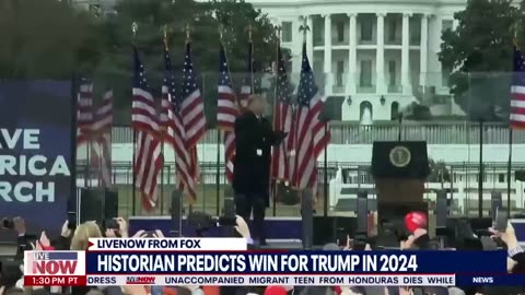 Trump 2024, Historian Predicts Donald Trump returns to White house