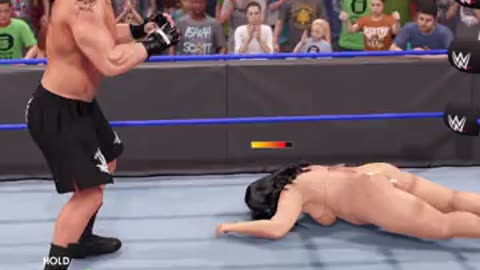 Brock Lesner vs Lady Indian Wresling Xtreme Action