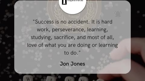 Success is No Accident!!