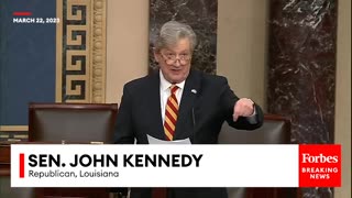 3-22-2023 After Janet Yellen Testimony - Senator John Kennedy (The FED's Failure)