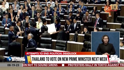 Thailand to vote on new prime minister next week