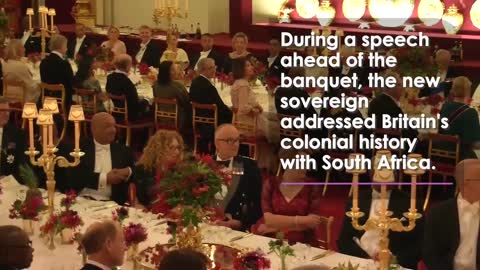 Kate Dazzles at First State Banquet of King Charles's Reign