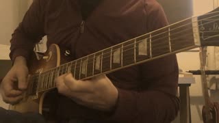 Slash - rocket queen guitar solo cover by The Holographic Rodeo