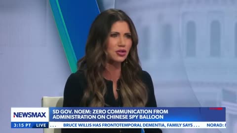 'We're not dumb': Gov. Kristi Noem recounts what Biden admin told her early on spy balloon fiasco