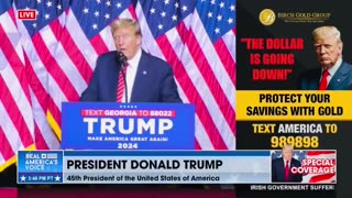 TRUMP: "I did more for Black People than any President other than Abraham Lincoln."