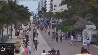There has reportedly been a mass shooting at Hollywood Beach in Florida