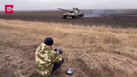 Russians are testing a new but very familiar ground drone 😁