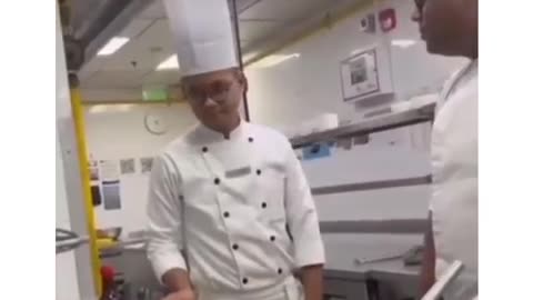 Funny with cooking