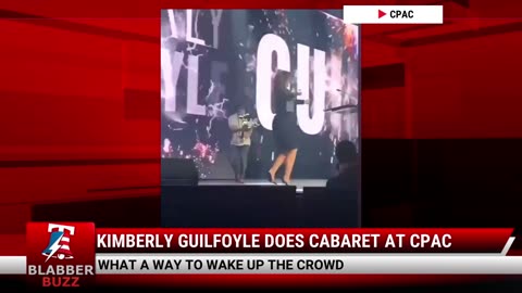 Kimberly Guilfoyle Does Cabaret At CPAC