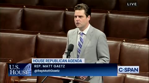 Matt Gaetz Threatens to Remove Speaker McCarthy: "You're Out of Compliance"