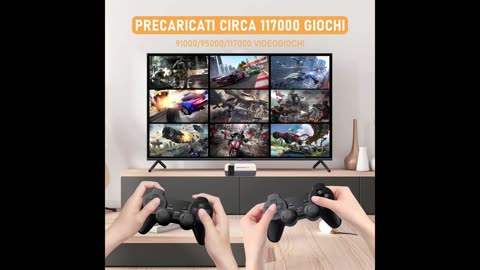 Super Console X Cube con 117.000+ videogiochi e con molti console