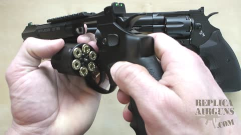 Umarex Colt Python 357 CO2 BB Revolver Table Top Review