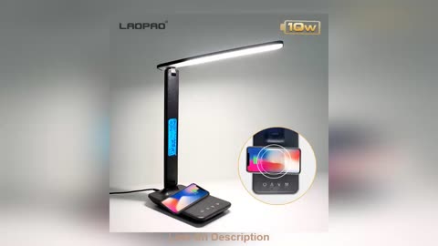 Exclusive LAOPAO 10W QI Wireless Charging LED Des