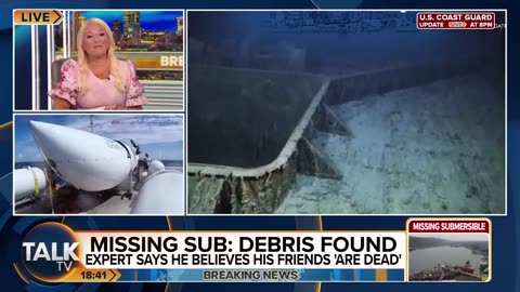 HCNN -"It Would Have Been Instantaneous, Quicker Execution Than A Bullet" - Titanic Sub Debris Found
