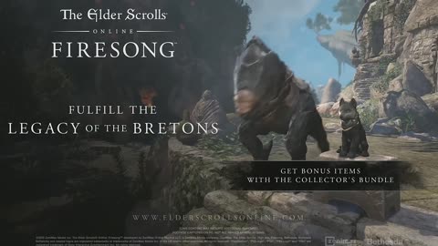The Elder Scrolls Online Firesong - Gameplay Trailer PS5 & PS4 Games