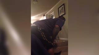 Football Fan Freaks Out Over Super Bowl Touchdown