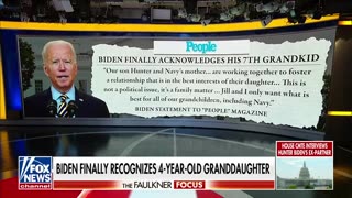 Fox News - Biden finally breaks silence on seventh grandchild