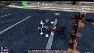 7 Days to Die - Day 22 Boring Wrenching cars