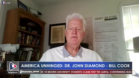 America Unhinged Dr. John Diamond with Rev. Bill Cook, America's Black Robe Regiment